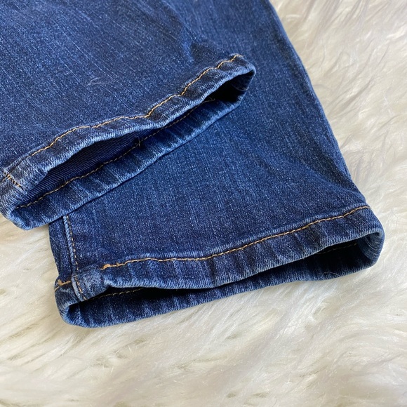 Gap mid rise straight lady mommy jeans denim 10 - Picture 2 of 7